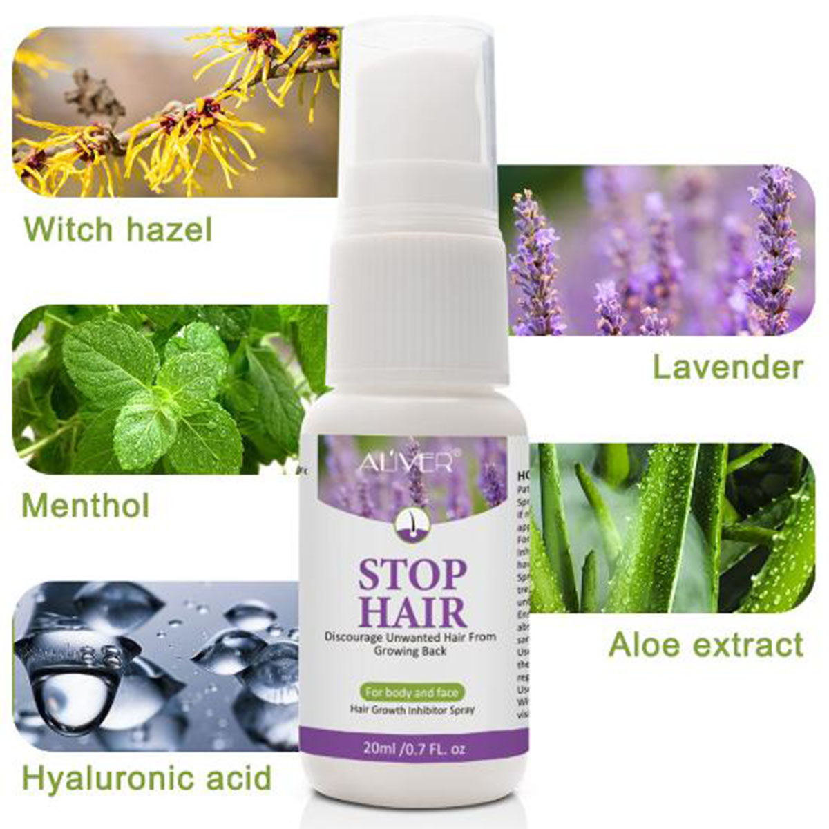 Spray Dépilatoire Inhibiteur p - Hair Care Lotion avis et prix